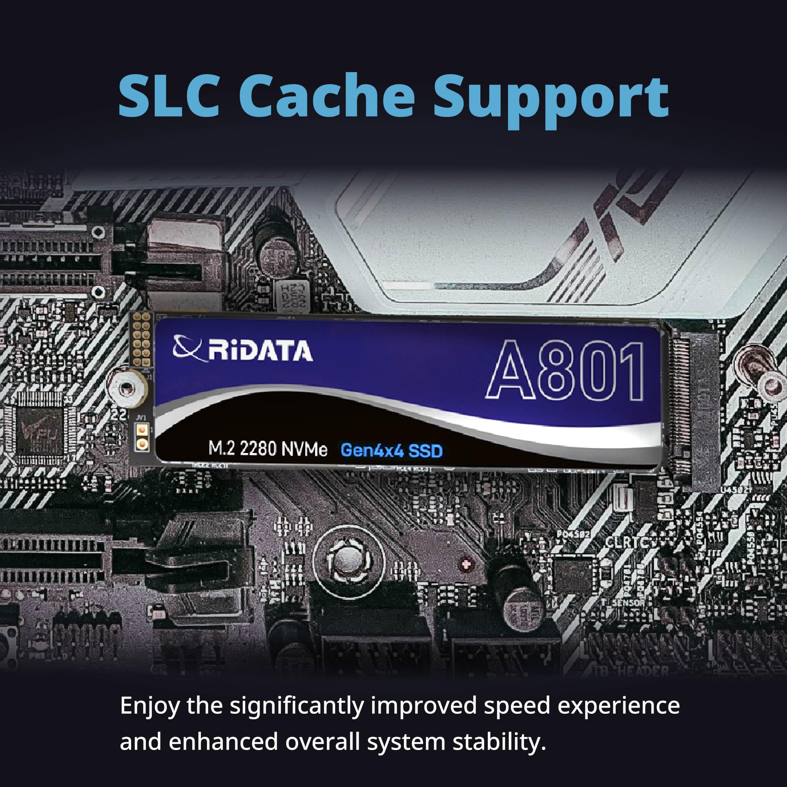 Amazon.com: Ridata A801 1TB SLC Cache NVMe 1.4 PCIe Gen 4x4 M.2